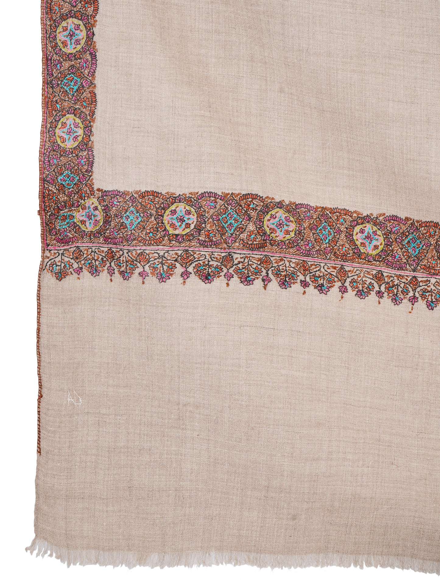 Pashmina Shawl: Exquisite Handcrafted Elegance - Natural Toosh