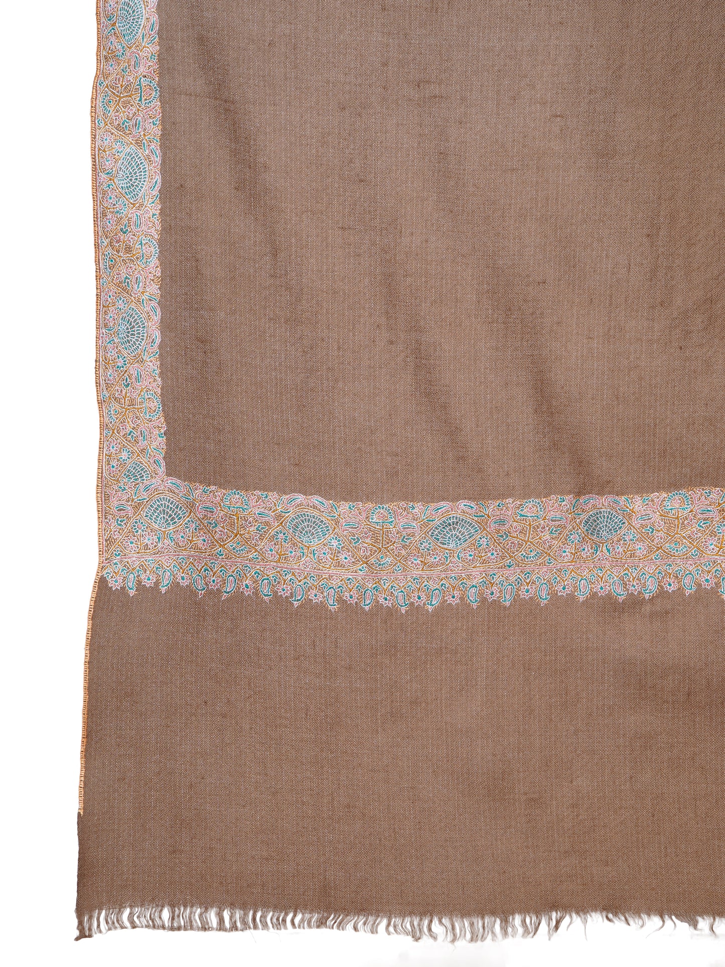 Pure Pashmina Shawl – Timeless Elegance and Warmth - Natural Toosh