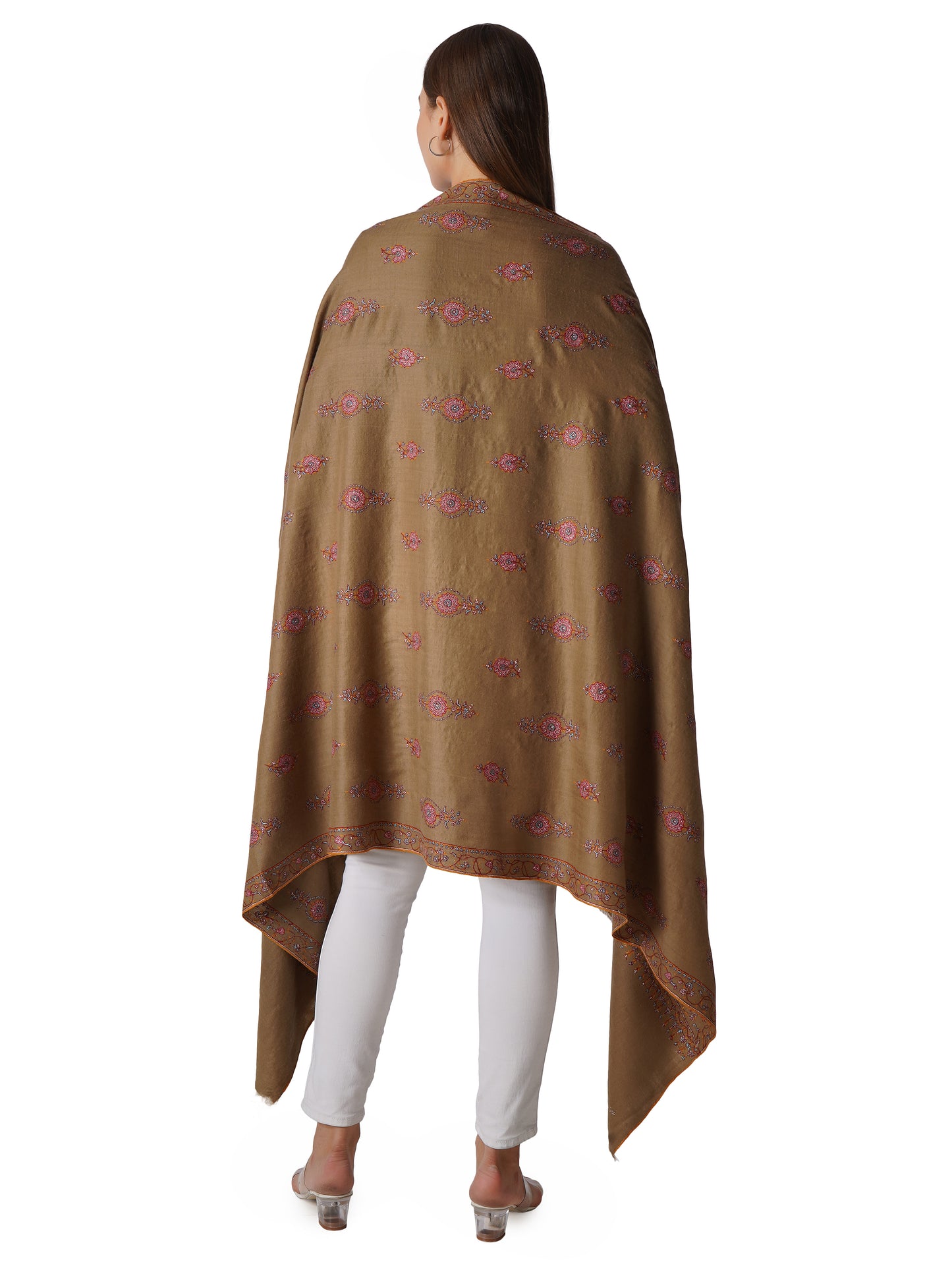 Stylish Pashmina Shawl – Perfect for All Seasons - Brown