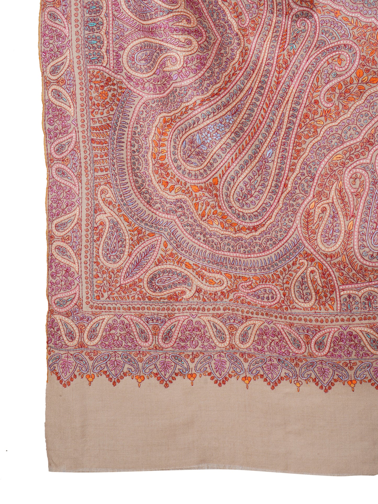 Premium Pashmina Shawl - Unique and Elegant - Natural Toosh