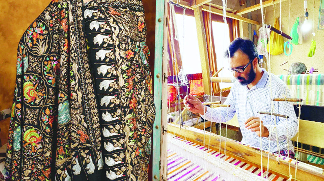 The Art of Weaving a Pashmina Shawl