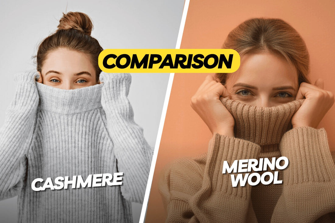 Comparison of Cashmere and Merino wool