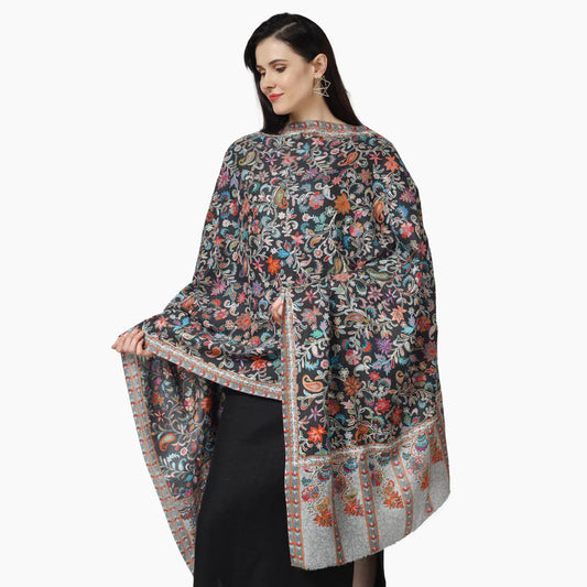 An Artistic Wind of Labyrinthine Kalamkari Shawls