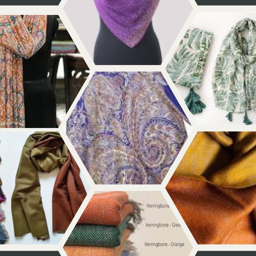 9 Luxury Pashmina Headscarves in Signature Styles