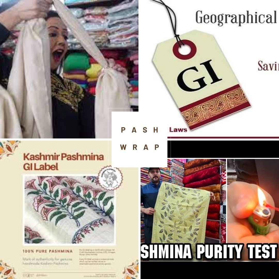 Unveiling Kashmiri Pashmina: Purity Testing and the GI Tag – PASHWRAP