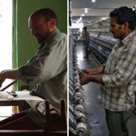 Handmade Pashmina vs. Machine-made Pashmina: Unraveling the Differences