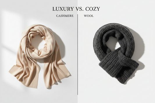 Cashmere Scarf vs Wool Scarf – Which Is Better?