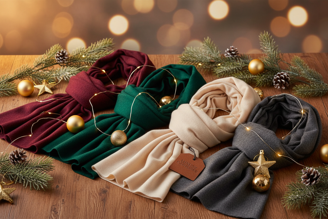Christmas Gift Guide – Premium Cashmere Scarves