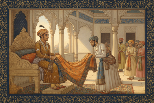 Emperor Akbar and the Pashmina Shawl: The Mughal Origin Story