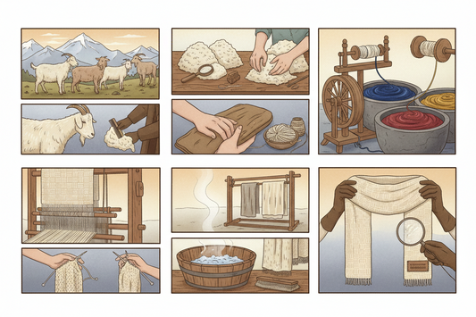 How Is a Cashmere Scarf Made?