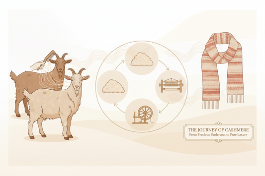 How Many Goats Are Needed for One Cashmere Scarf?