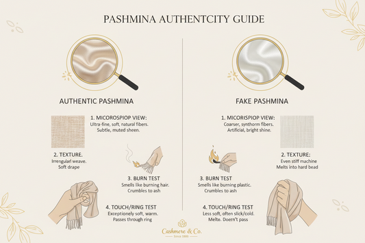 How to Identify Fake Pashmina