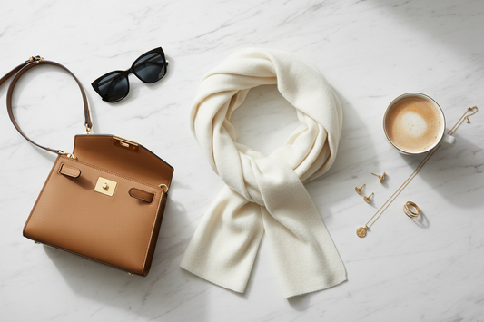 How to Style a Cashmere Scarf (10 Ways)