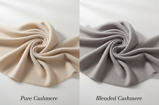 Pure Cashmere vs Blended Cashmere Scarf – What to Buy?
