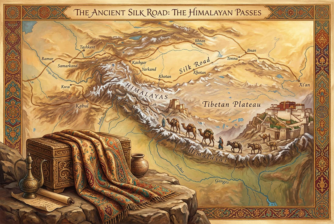 Shahtoosh and the Silk Road: How the Fiber Traveled Ancient Trade Routes