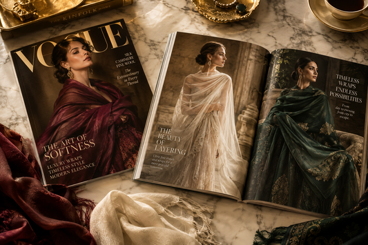 Shahtoosh in Fashion Magazines: How Vogue and Harper's Helped Drive Demand