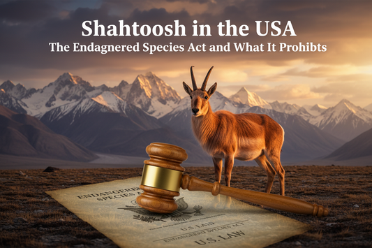 Shahtoosh in the USA: The Endangered Species Act and What It Prohibits