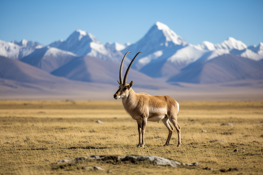 The Tibetan Antelope (Chiru): The Animal Behind Shahtoosh and Its Near-Extinction