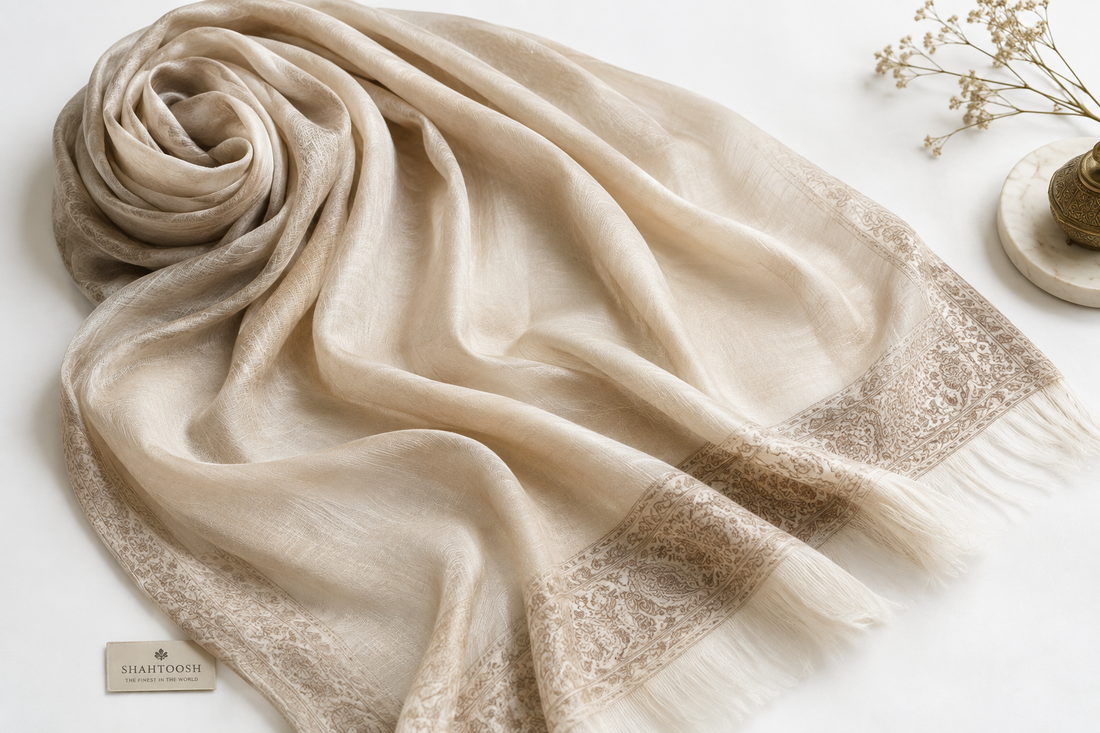 What a Shahtoosh Shawl Looks Like: Visual Characteristics Explained