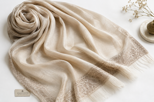What a Shahtoosh Shawl Looks Like: Visual Characteristics Explained