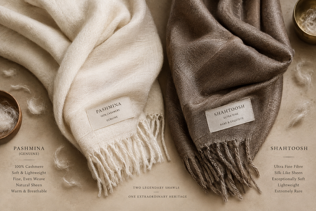 What Genuine Pashmina Feels Like vs Shahtoosh: A Sensory Comparison Guide
