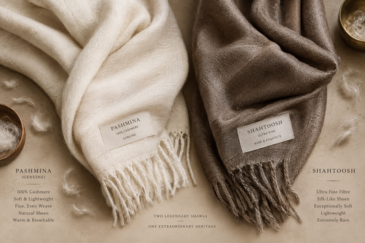 What Genuine Pashmina Feels Like vs Shahtoosh: A Sensory Comparison Guide