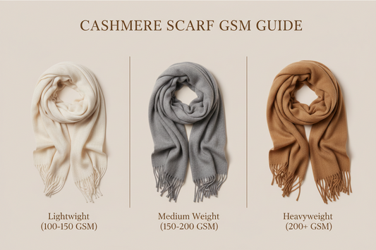 What GSM Is Best for a Cashmere Scarf?