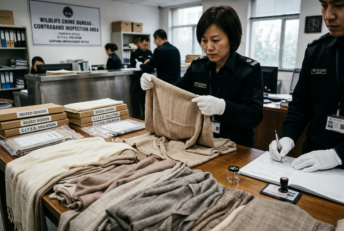 What Happens to Confiscated Shahtoosh Shawls?