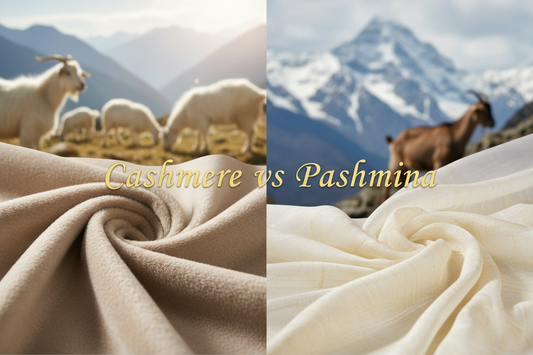 What Is the Difference Between Cashmere and Pashmina?