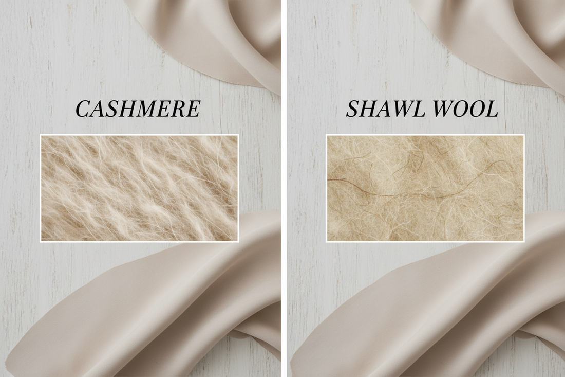 What Is the Difference Between Cashmere and Shawl Wool?