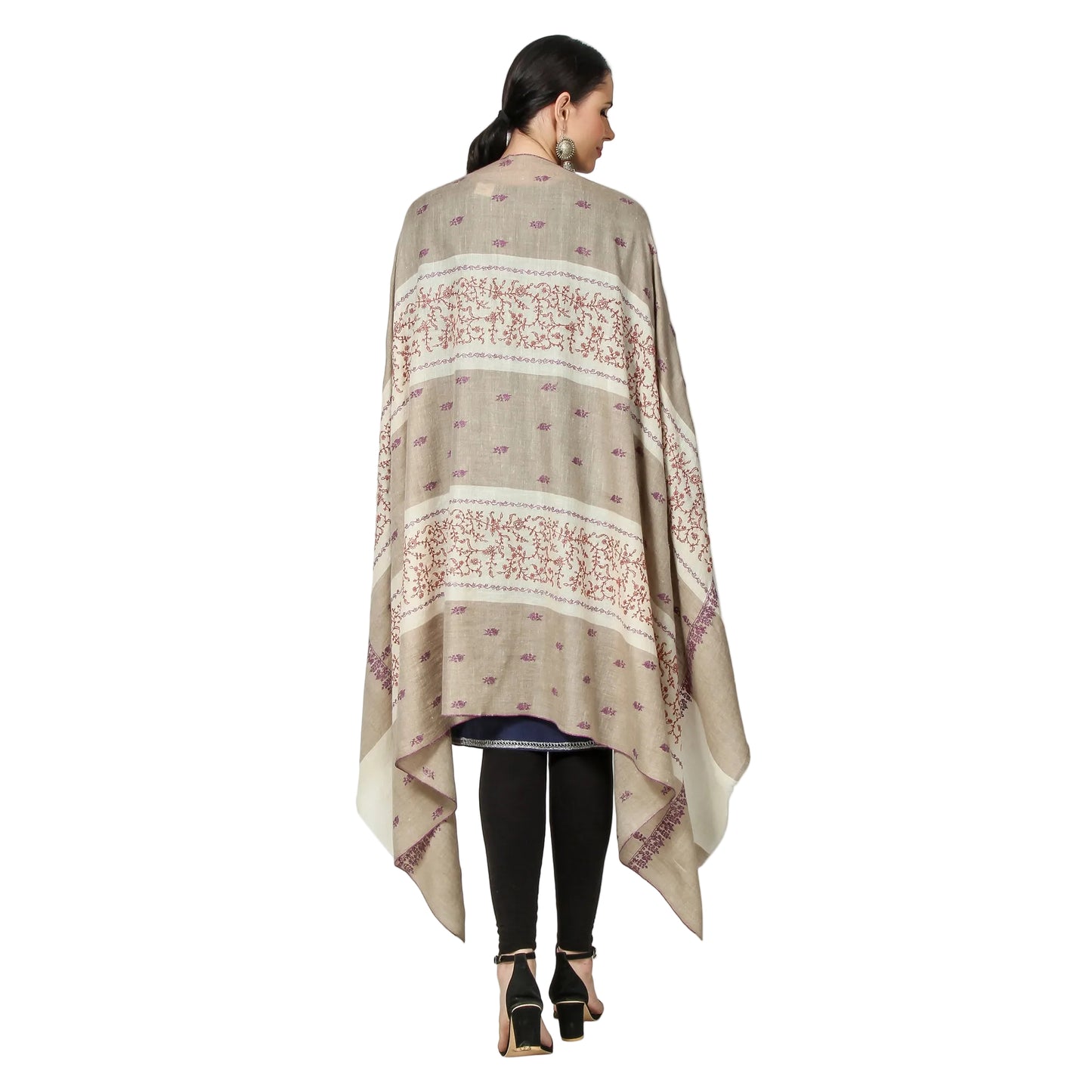 Stylish Pashmina Shawl – Perfect for All Seasons - Brown