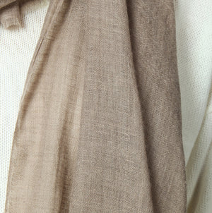 A Close shot of a Toosh Cashmere Scarf 